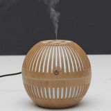 HOME DECO FACTORY VE6083 Elegant Round Wood Diffuser Brown