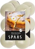 Spaas Bougies parfumées - 24x - White Cake Vanilla - 4,5 heures de combustion - bougies parfumées