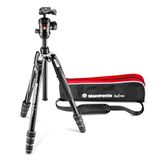 Manfrotto MKBFRTA4GT-BH Befree Advanced Reisstatief, twistlock met kogelkop voor Canon, Nikon, Sony, DSLR, CSC, spiegelloos, tot 10 kg, licht, met statieftas, aluminium, zwart