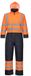 Portwest S485 Hi-Vis Tweekleuren Overall Gevoerd, Oranje/Marine, 6XL