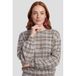 Anytime Anytime sweater met ruitprint