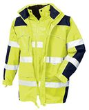 Texxor 4114 Toronto parka, waterdicht, winddicht, geel, maat L