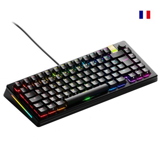 Glorious Gaming GMMK 3 PRO HE 75% AZERTY Frans Zwart