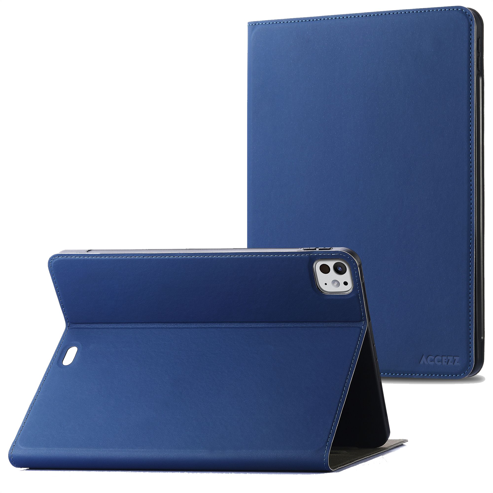 Accezz Classic Tablet Case for iPad Pro 11 (2024) M4 - Dark Blue