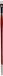 Winsor & Newton 5418004 University kunstenaarspenseel voor olieverf, acrylverf en aquarelverf - Plat penseel - Nr. 4 - lange Steel