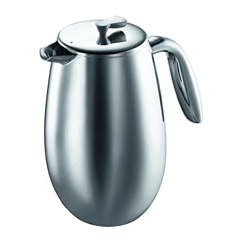 Bodum Columbia Cafetière - 1.0 Liter - Roestvrij Staal - Glanzend