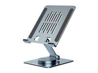 Conceptronic Support pour tablette, THANA09G, support multimédia pliable gris