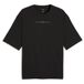 PUMA Graphics Boxy Foil T-shirt voor Heren, Zwart, Maat XL