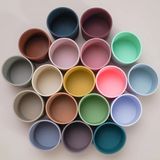 Dutsi Siliconen Drinkbeker Suede Blauw Vosje