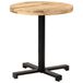 Maison Exclusive - Table de bistrot ronde Ø 70 x 75 cm en bois de manguier brut