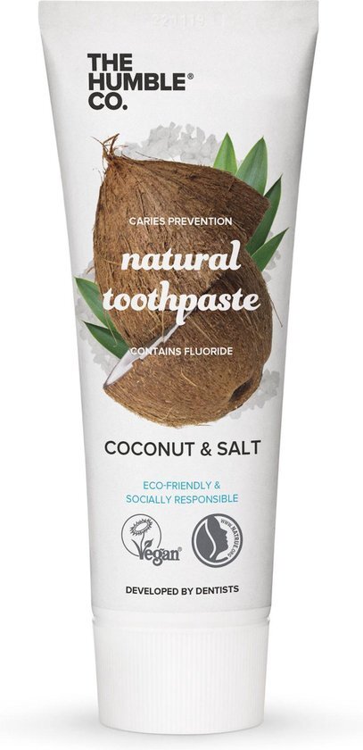 Humble Brush Natuurlijke tandpasta - kokos & Zout