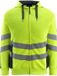 Mascot Safe Supreme sweat à capuche avec fermeture éclair 50138-932 - jaune fluo/bleu marine foncé - 3XL