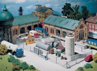 Faller - Ijzeren industrie-omheining, 1010 mm, Schaal H0