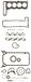 Full AJUSA 50123700 complete set voor afdichtingen en motoren