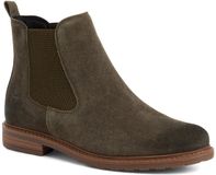 Tamaris Dames Chelseaboot 1-25056-41 744 Khaki Leer Maat 36 EU