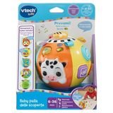 VTech Baby ontdekkingsbal, interactieve bal met bewegingssensor, educatief spel voor kinderen voor sensorische ontwikkeling, eerste ontdekkingsbal, Italiaanse taal, batterijen inbegrepen, 6-36 maanden