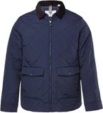 WHITELISTED JP 1880 Heren Functionele Doorgestikte Jas Duurzaamheid Blouson Navy Blauw Maat 5XL