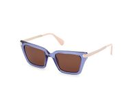 Max&amp;Co MAX&Co. MO0110 Shiny Blue Eyeglasses 50x20x38.8x140