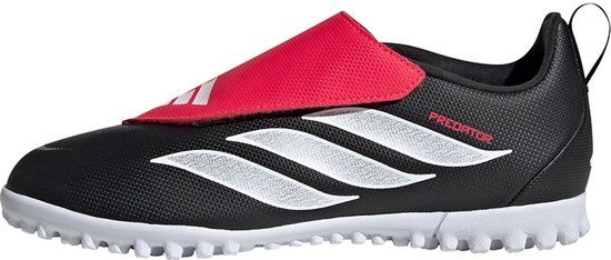 Adidas Performance Predator Club Fold-Over Tongue Turf Voetbalschoenen Kids - Zwart
