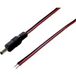 TRU COMPONENTS Câble de connexion basse tension Connecteur basse tension - Extrémité de câble ouverte 3.50 mm 1.35 mm 1.00 m 1 pièce(s)