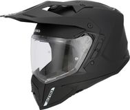 Acerbis Assault, casque d'aventure, couleur : Noir Mat, taille : M