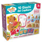 Lisciani Giochi - Carotina Baby 10 Capibara-spellen, 117772