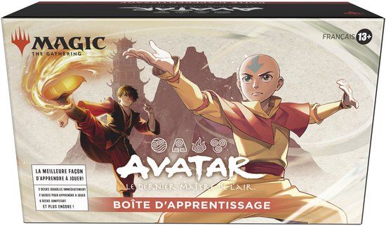 Magic Hasbro European Services Magic: The Gathering - Boîte d’apprentissage Avatar, le dernier maître de l'air - FR