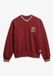 Superdry - Country Club sweatshirt met V-hals - Dames - Truien - Stanton Red - Maat 12