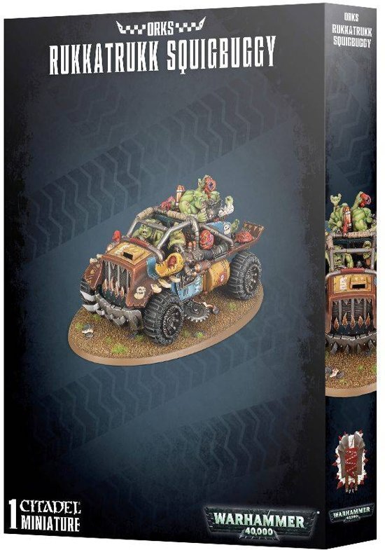 Games Workshop Warhammer 40,000 Xenos Orks: Rukkatrukk Squigbuggy