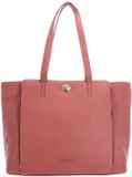 LEONHARD HEYDEN Nizza Business Shopper 3 Fächer 7411 Altrosa Koraalrood Leren Tas met Laptopvak