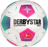 Derbystar Jeugd Voetbal Club Light Wit groen pink Maat 5