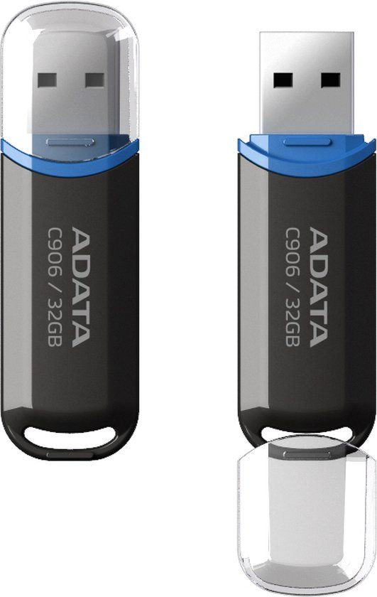 ADATA Classic C906 USB-stick - 32 GB - Zwart