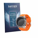 Savvies Glas Screenprotector voor WalkerFit M6 Ultra 1.43" - Gehard Beschermglas 9H