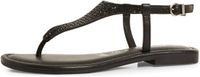 Tamaris - Sandales à talon pour femme - Noir - Taille 39