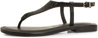 Tamaris - Dames Sandalen met hak - Zwart - Maat 39