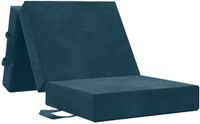 vidaXL Vouwbare Sofa Bed 90 x 63 x 45 cm Blauw