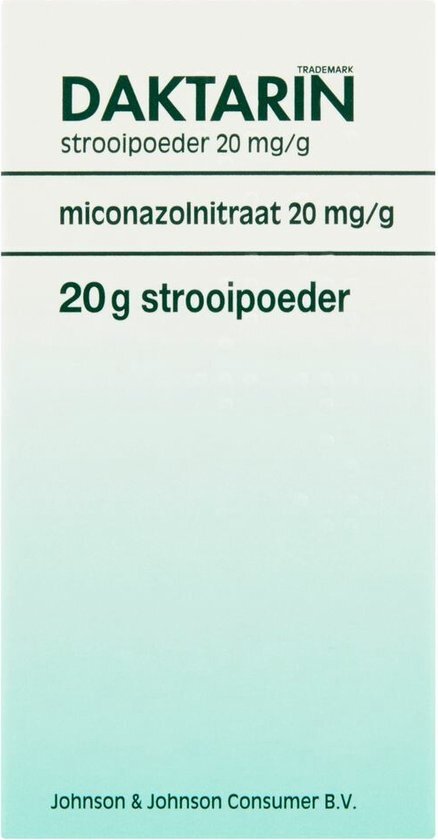 Daktarin Strooipoeder 20mg Miconazol