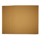 Draper 37778 schuurplaten, 230 x 280 mm, 60 korrel (Pack van 10), geel, één maat