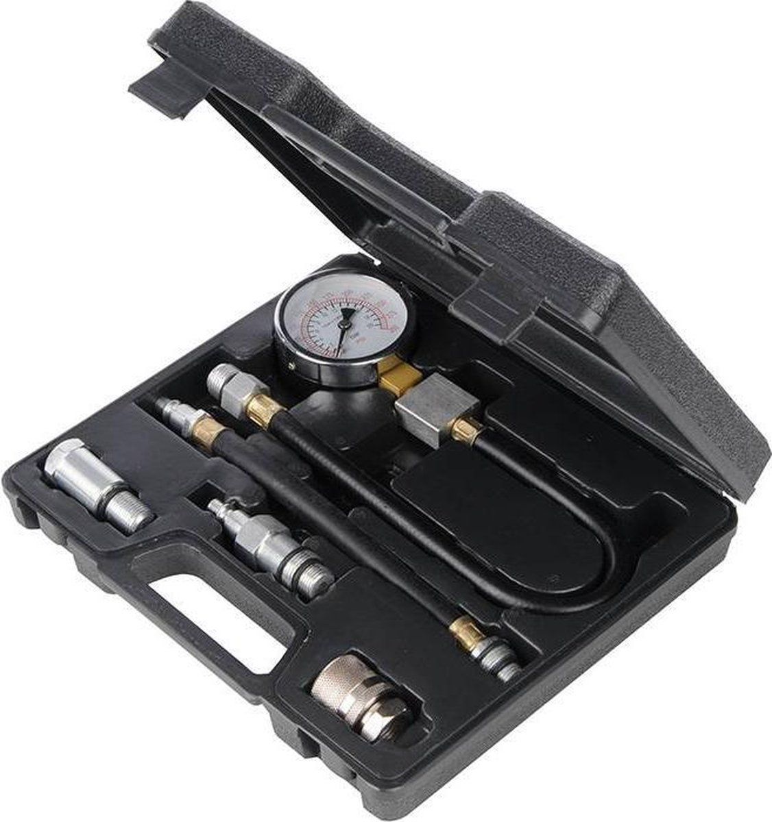 Silverline 5-delige benzine motor compressie test set
