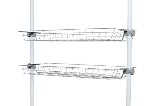 WENKO Opbergmanden Herkules - 2 stuks - 83 x 38 x 8 cm