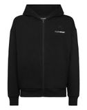Plein Sport Sweatvest 'Scratch' zwart / wit