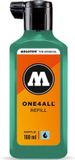 Molotow ONE4ALL™ - 180ml Turquoise navul Inkt op acrylbasis