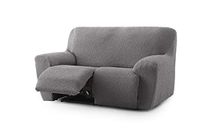 Eysa Sofa Cover, Donkergrijs, 2 Zitplaatsen