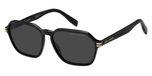 Marc Jacobs MARC 907/S Lunettes de soleil Homme Carré Plastique Noir Gris