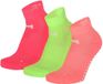 Xtreme Sockswear Xtreme Yoga Sokken Neon Roze / Groen / Oranje - 3 paar - Pilates sokken - Antislip - Anatomisch voetbed - Maat 39/42
