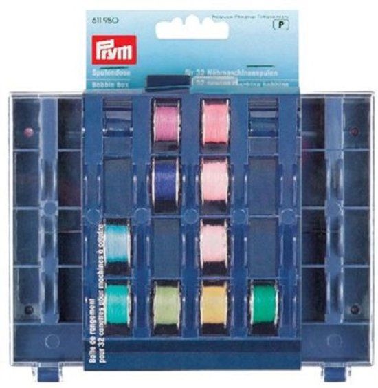 Prym spoelendoos voor 32 naaimachinespoelen