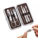 PARENCE.- Set van 7 manicure- en pedicuretools met opbergdoos
