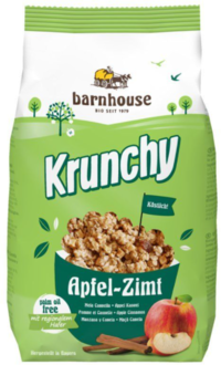 Barnhouse Crunchy granola appel & kaneel biologisch 375g