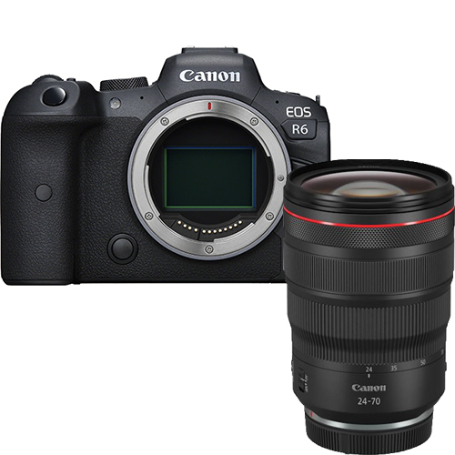 Canon EOS R6 body + RF 24-70MM F/2.8 L IS USM