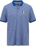 Babista heren Poloshirt - Katoen - Korte mouw - Blauw - Maat 44/46